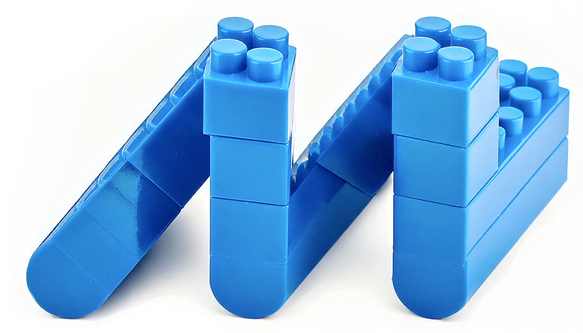 briques bleue